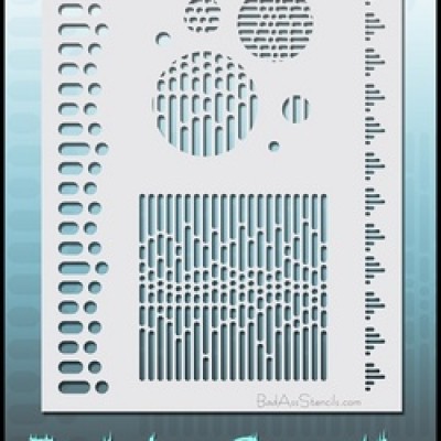 Full Size Bad Ass Stencil 6024